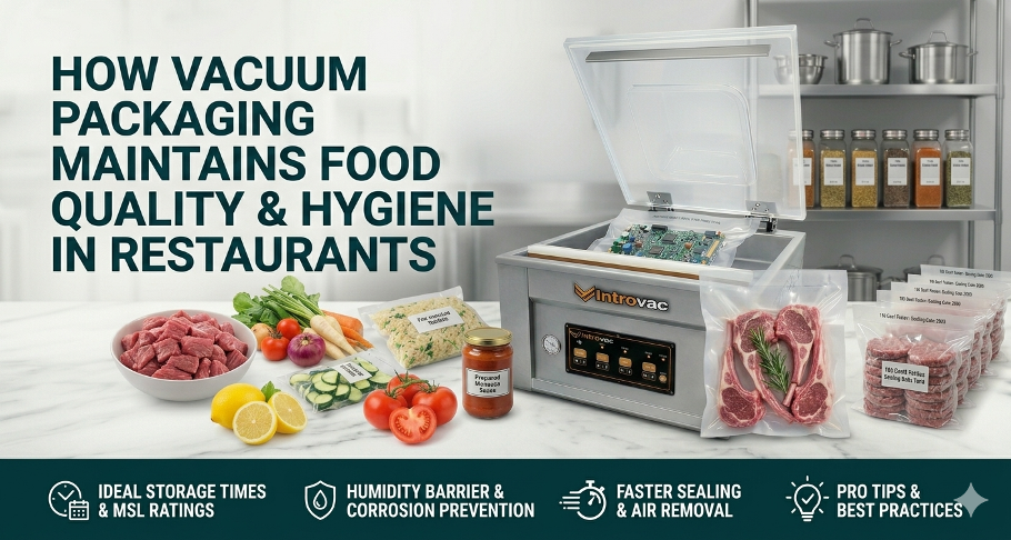 How Vacuum Sealing Helps Restaurants Maintain Food Quality and Hygiene Standards