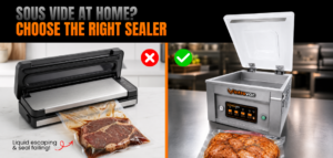 Sous Vide at Home? Here’s Why You Need a Chamber Vacuum Sealer, Not a Regular One