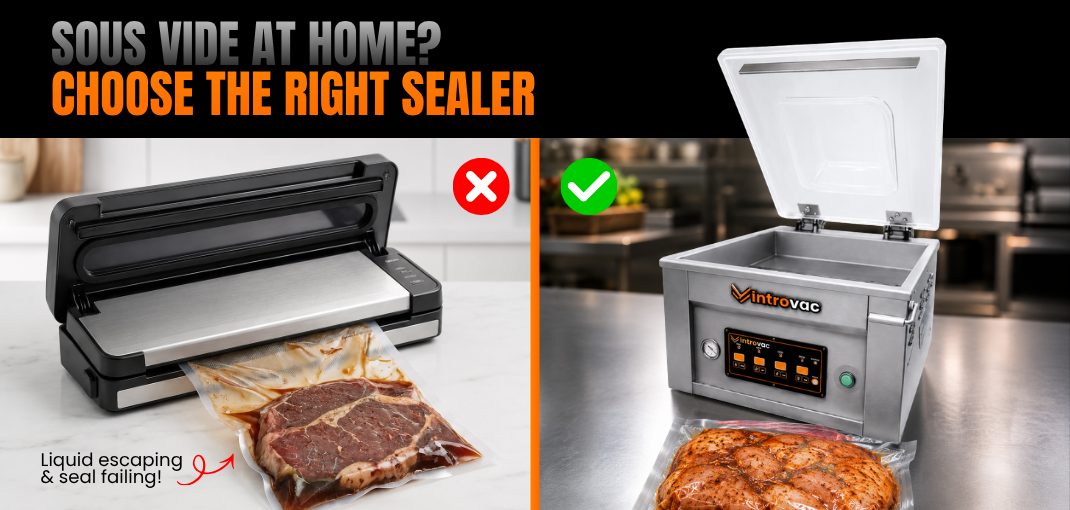 sous vide at home choose the right sealer