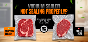 Vacuum Sealer Not Sealing Properly? 12 Causes and How to Fix Each One