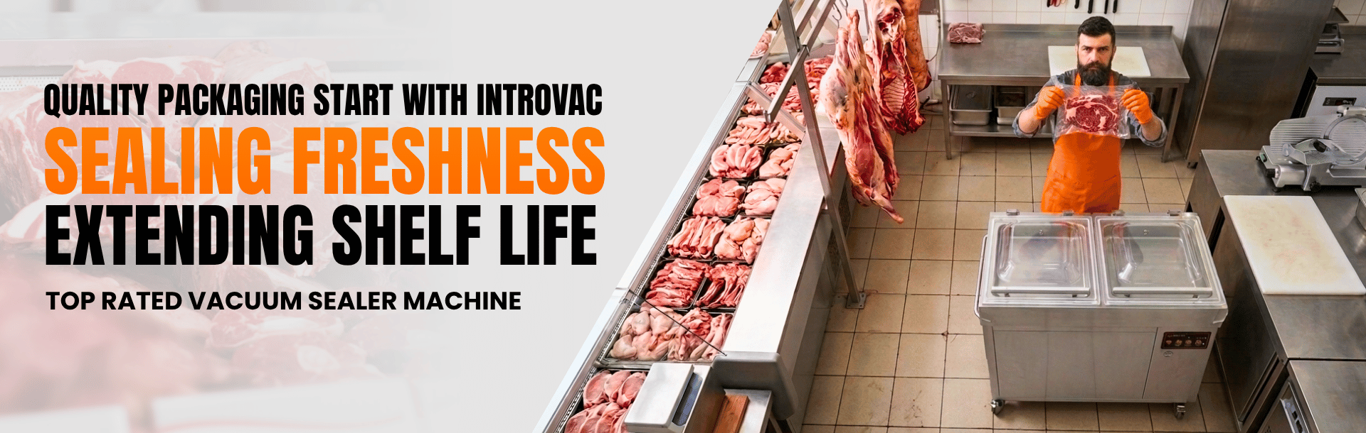 Meat Packaging Machine